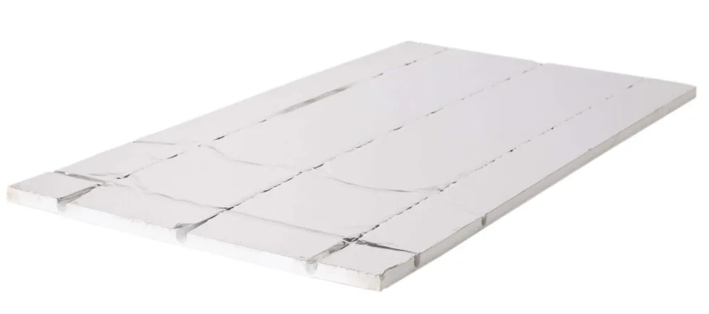 20mm EPS gulvvarmeplate med varmefordelingsfolie for 16mm rør