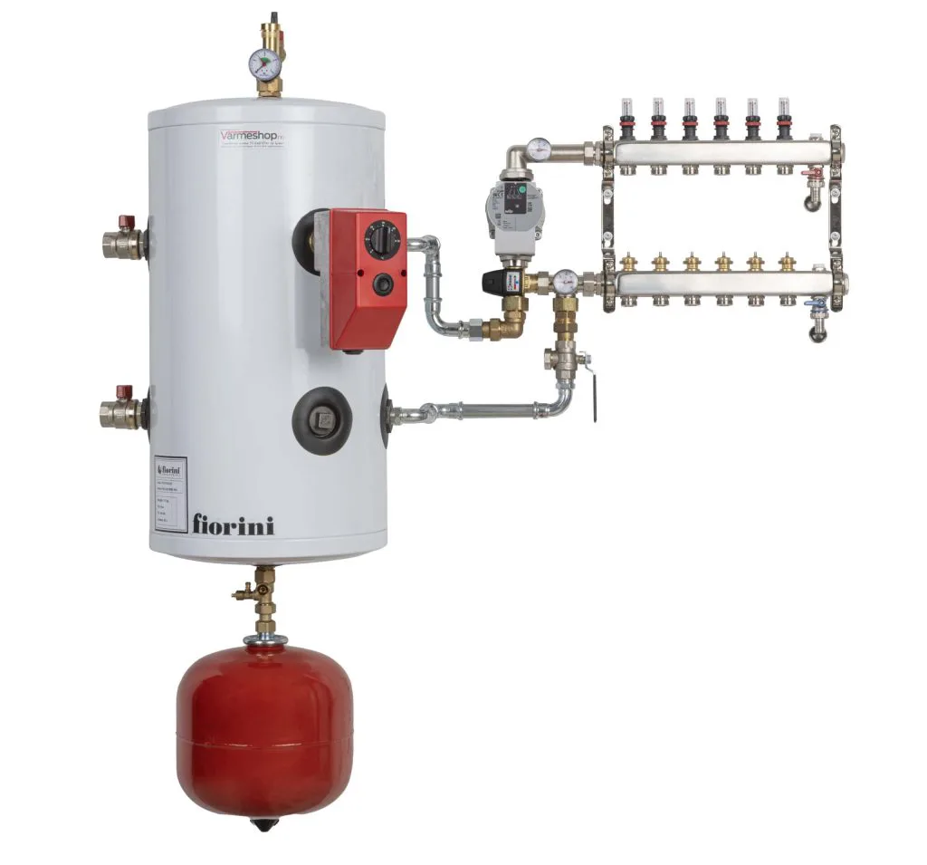 Varmeshop el-kassett | 3 kW | 5 kurser vannbåren gulvvarme