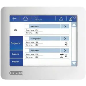 Wavin Sentio LCD display | Kobles sammen med styremodulen
