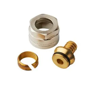 16x2,0 mm fordelerkupling for gulvvarmefordeler | 3/4"