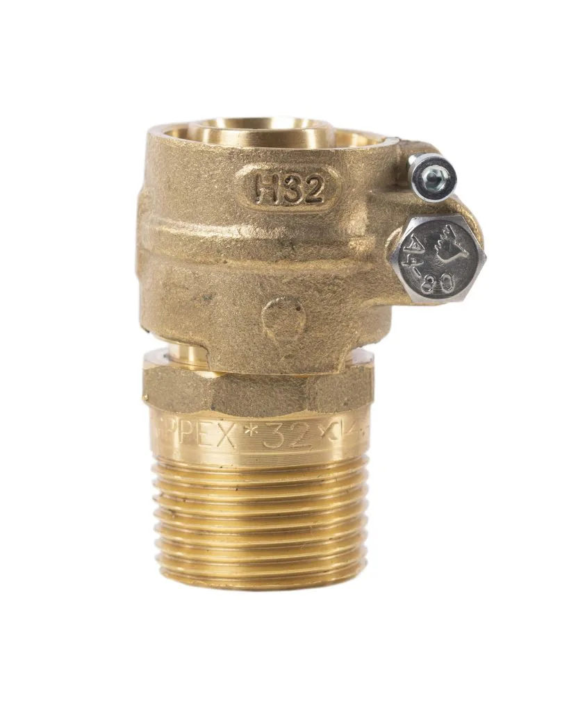 3/4″x25mm klemringskobling | Tipunion for pex & fjernvarme rør