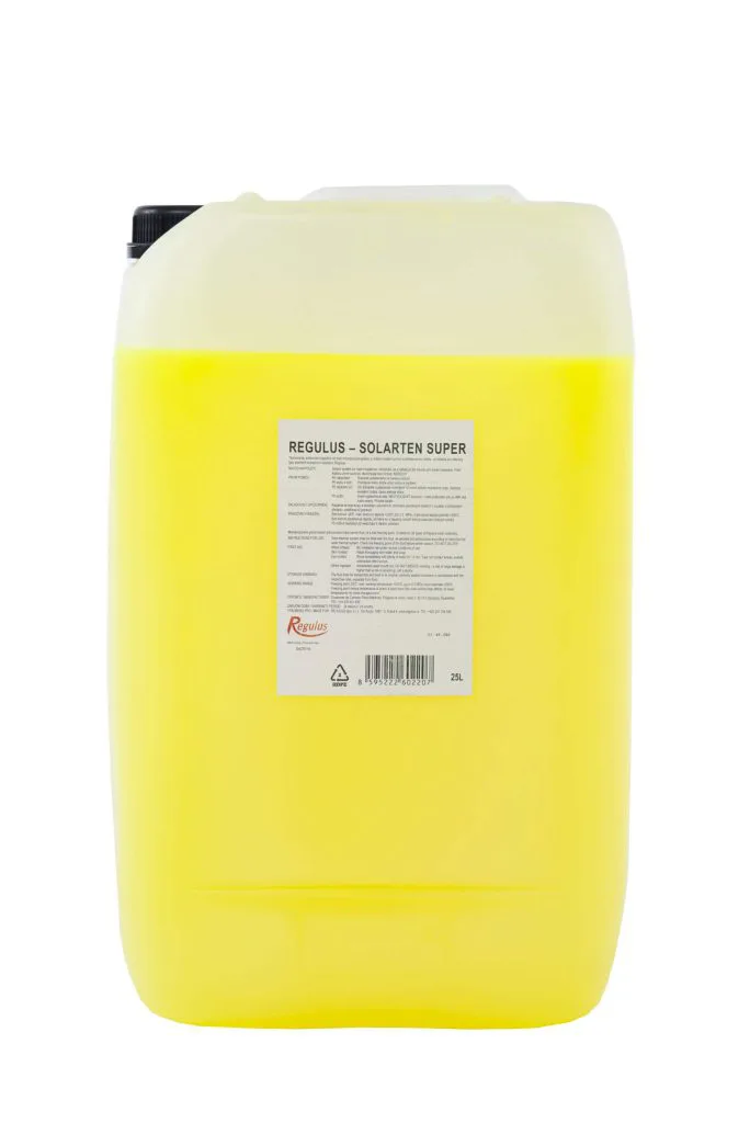 Regulus Solarten Super solfangervæske 25 liter kanne. Tåler -28°C