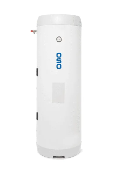 OSO DELTA TWINCOIL 300 Varmtvannsbereder | 0,8+1,4m2 & 2,8kW