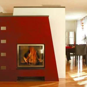 Spartherm Varia FD H₂O peis med vannkappe - h.hengslet dør