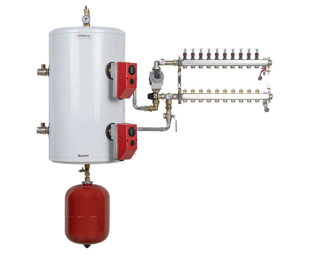 Varmeshop el-kassett | 6 kW | 10 kurser vannbåren gulvvarme