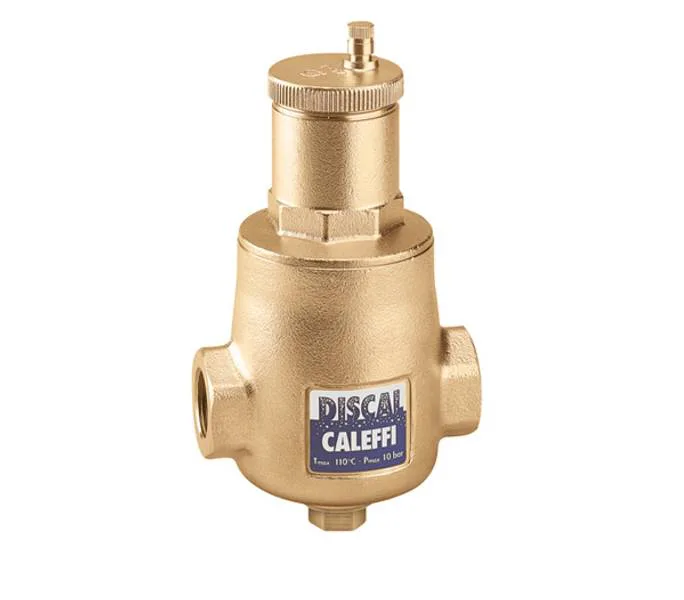 Caleffi Discal 1″ mikrobobleutskiller for vannbåren varme