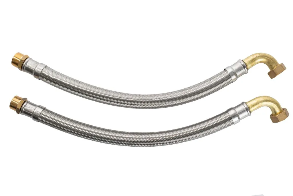 1000 mm fleksibel trykkslange – 1″x1″ rett/albu tilkobling