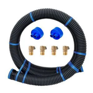 10 meter 2x40mm pex rør | For monobloc Luft-Vann varmepumpe