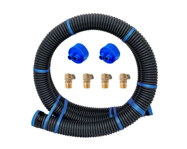 10 meter 2x40mm pex rør | For monobloc Luft-Vann varmepumpe