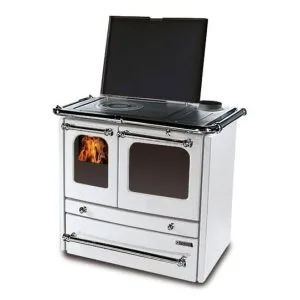 TermoSovrana White DSA | Vedkomfyr med vannkappe | 13,5kW ytelse