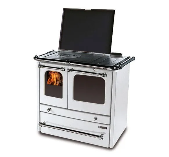 TermoSovrana White DSA | Vedkomfyr med vannkappe | 13,5kW ytelse