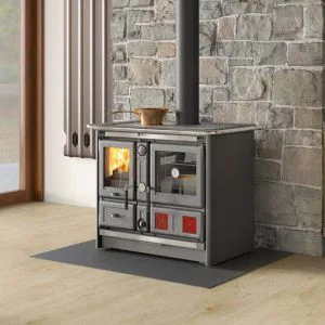 Termorosa XXL DSA | Vedkomfyr med vannkappe | 18,4kW