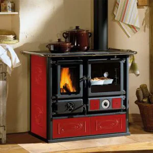 Termorosa DSA Bordeaux | Vedkomfyr med vannkappe | 15,5kW ytelse