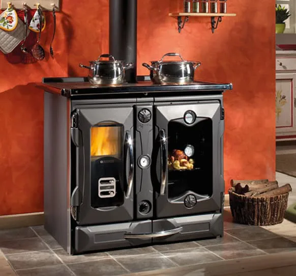 TermoSuprema Compact DSA | Vedkomfyr med vannkappe | 18,5kW ytelse