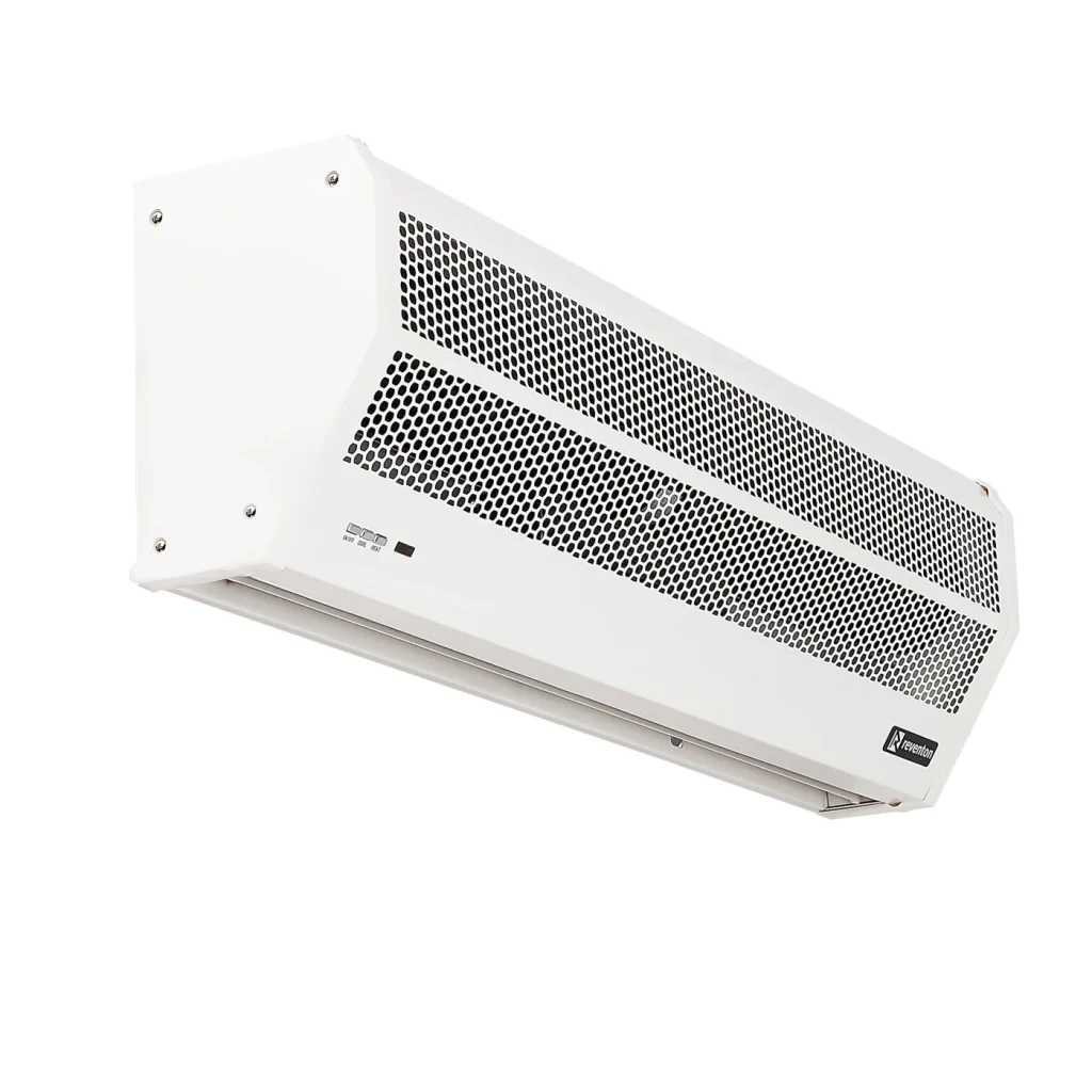 Reventon Aeris 150E-1P | 10 kW luftgardin med el-oppvarming