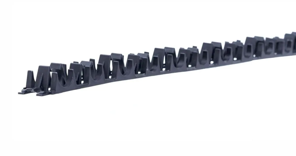 Leggeskinne for gulvvarmerør 16mm – 20mm | Uten stifter