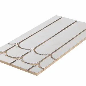 24mm trinnlydsplate for vannbåren varme 1200x600mm | 16 mm rør